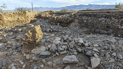 Reshaped Death Valley park could take months to reopen after damage from Hilary